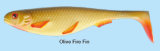 STROFT PREDATOR Olive Fire Fin - 6 cm