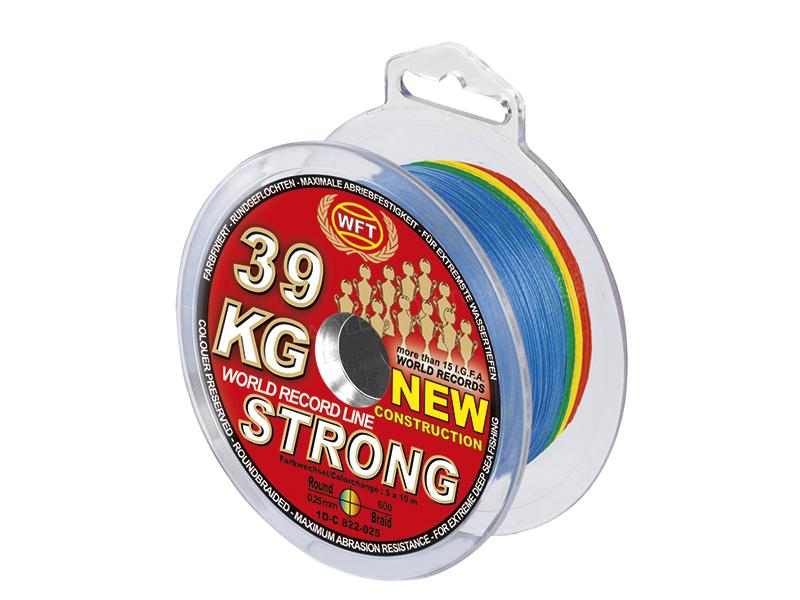 KG STRONG Exact MULTICOLOR 0,25mm/39KG/360m/